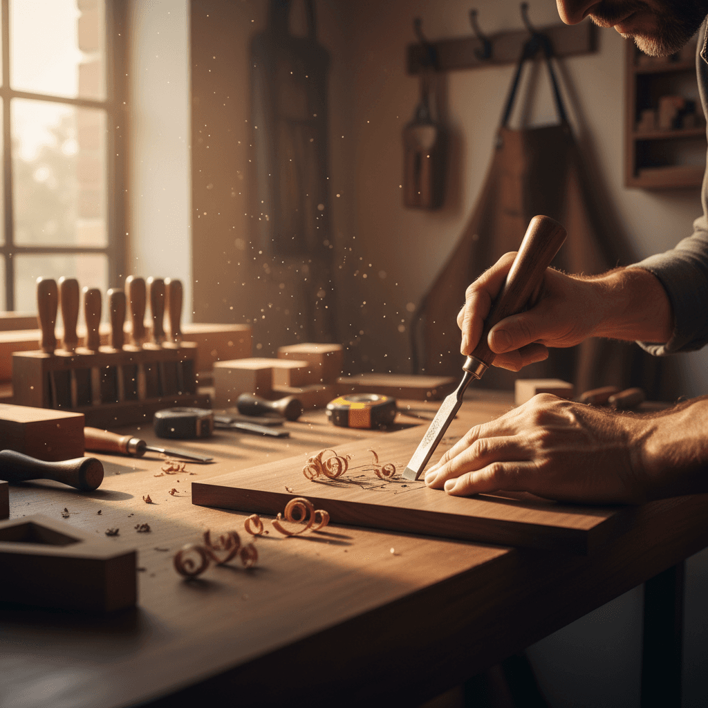 Holzfachfrau - Lisa T., Schreinerin mit spezialisierter Innenausbauerfahrung