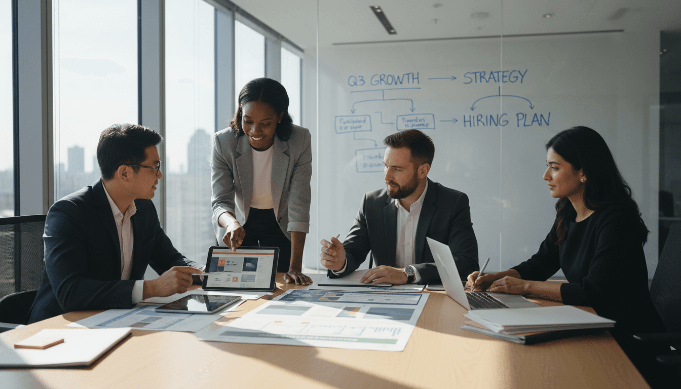 Kollaborationsbereich für Teamgespräche und Planung