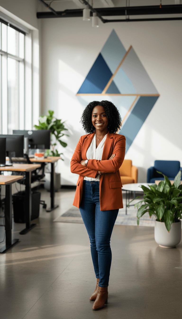 Softwareentwicklerin und Projektmanagerin